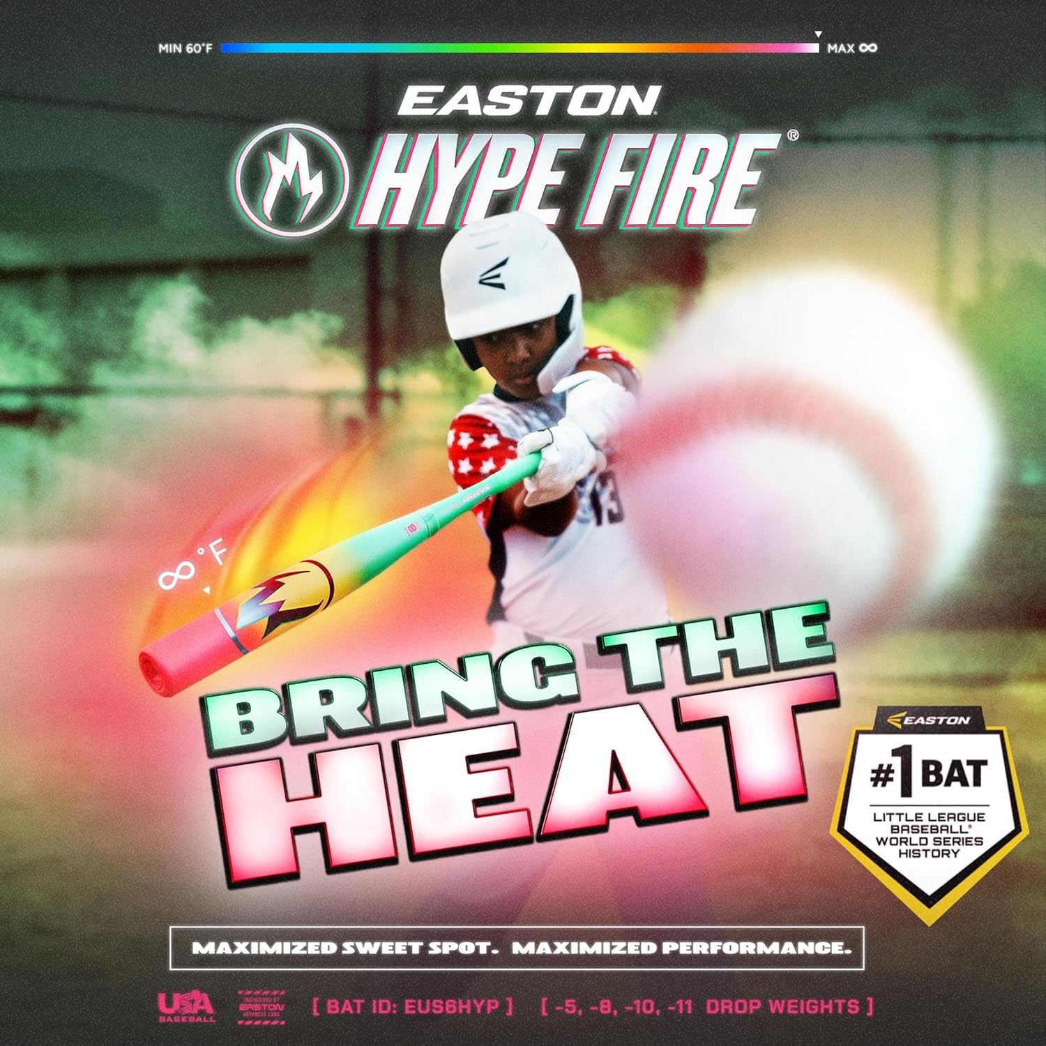 2026 Hype Fire Composite Baseball Bat