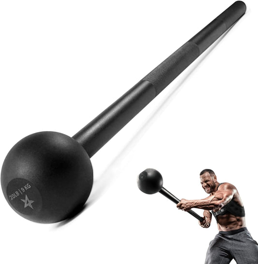 Steel Mace Bell for Strength Training 20lb