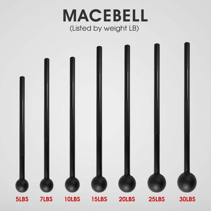 Steel Mace Bell for Strength Training 20lb