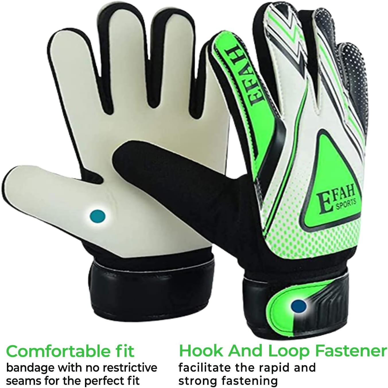 Kids Soccer Goalie Goalkeeper Gloves