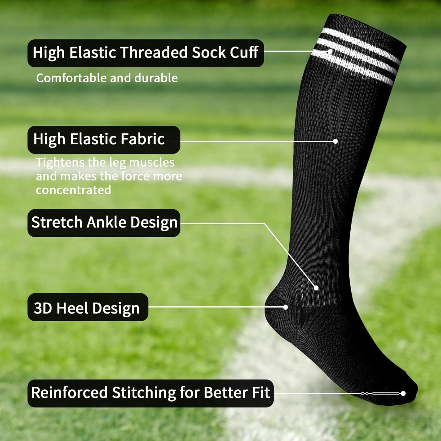 Lightweight Soccer Shin Guards