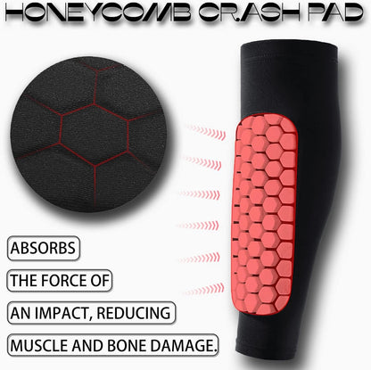 Compression Sleeve Soccer Shin Guards Shin Pads