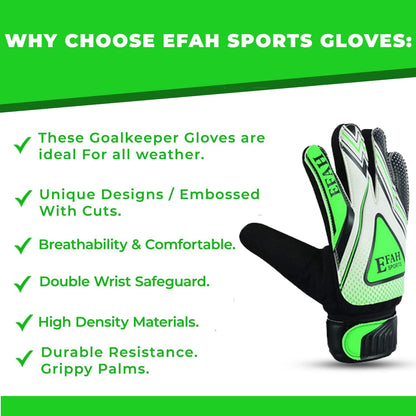 Kids Soccer Goalie Goalkeeper Gloves