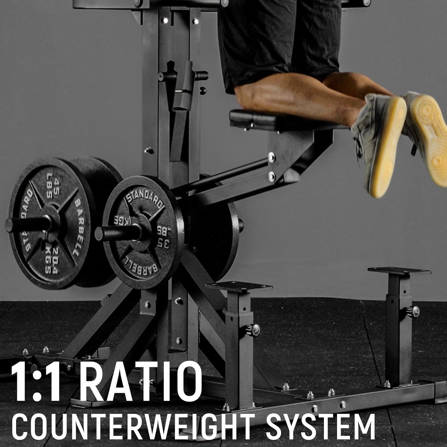 Assisted Pull up Machine 4 in 1 Plate Loaded Gym Equipment