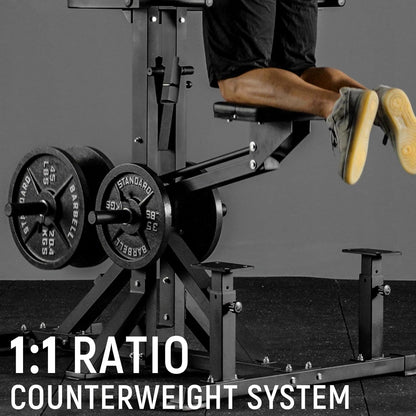 Assisted Pull up Machine 4 in 1 Plate Loaded Gym Equipment