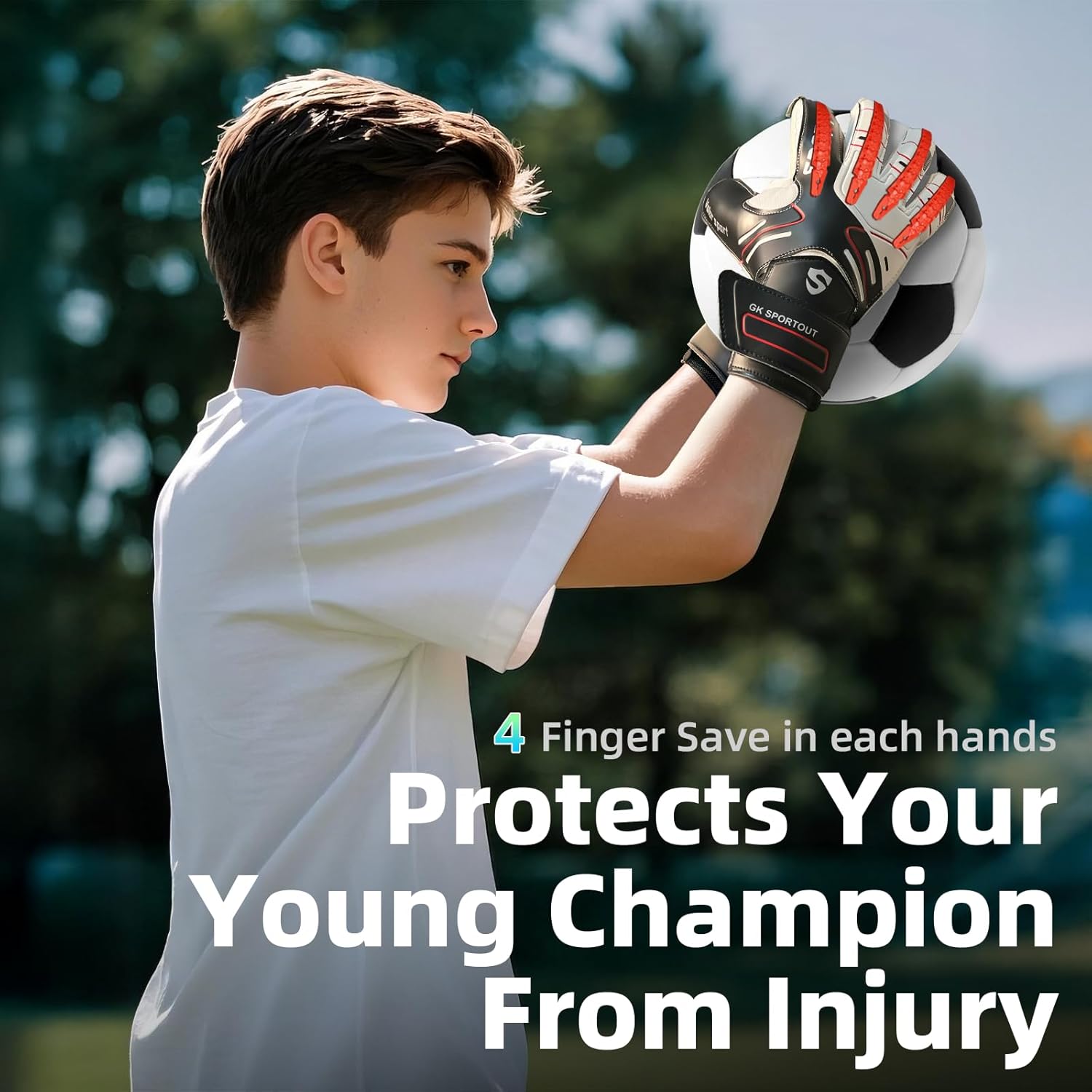 Strong Grip Goalie Goalkeeper Gloves