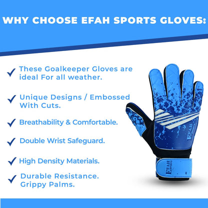 Soccer Goalkeeper Strong Grip Goalie Gloves