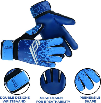 Soccer Goalkeeper Strong Grip Goalie Gloves