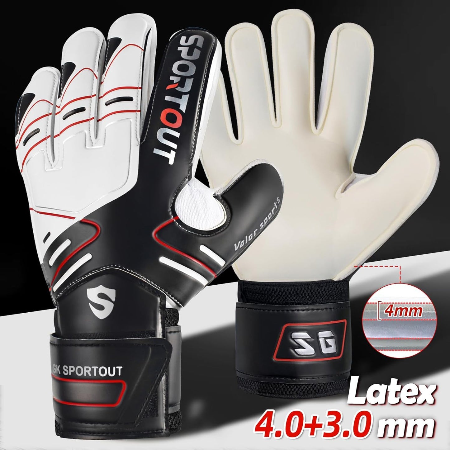Strong Grip Goalie Goalkeeper Gloves