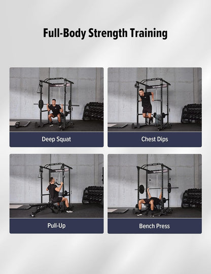 Drone1 Power Cage Multi-Functional Power Rack for Home Gym