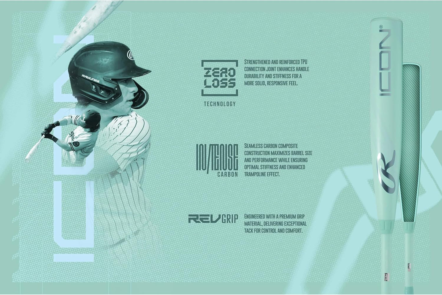 2026 ICON BBCOR Baseball Bat