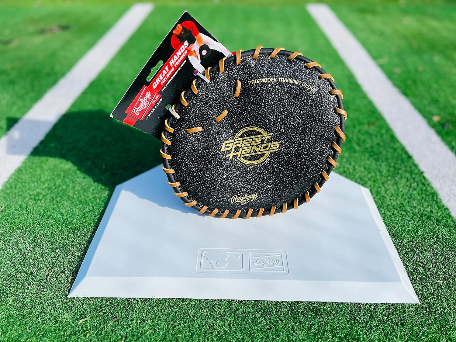 Great Hands Pancake Baseball Training Glove