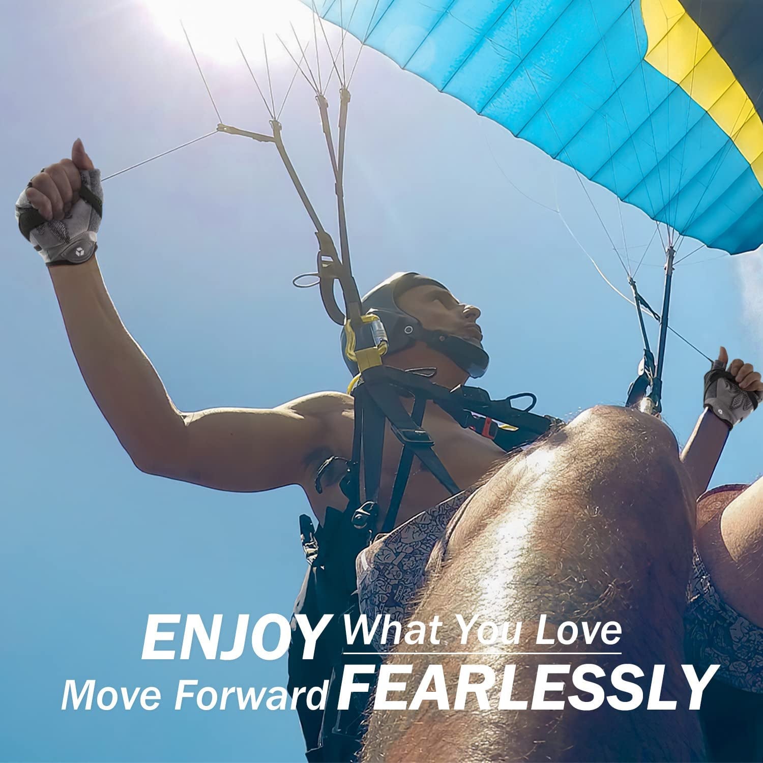 Freedom Knuckle Weight Lifting Shorty Fingerless Gloves