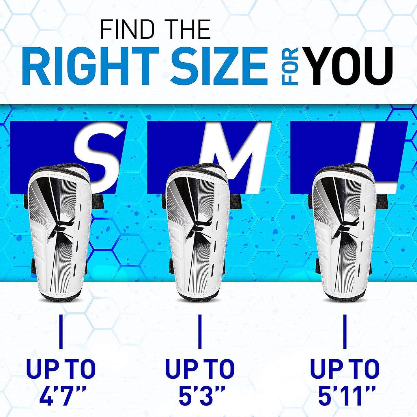 Franklin Super Lightweight Soccer Shin Guards