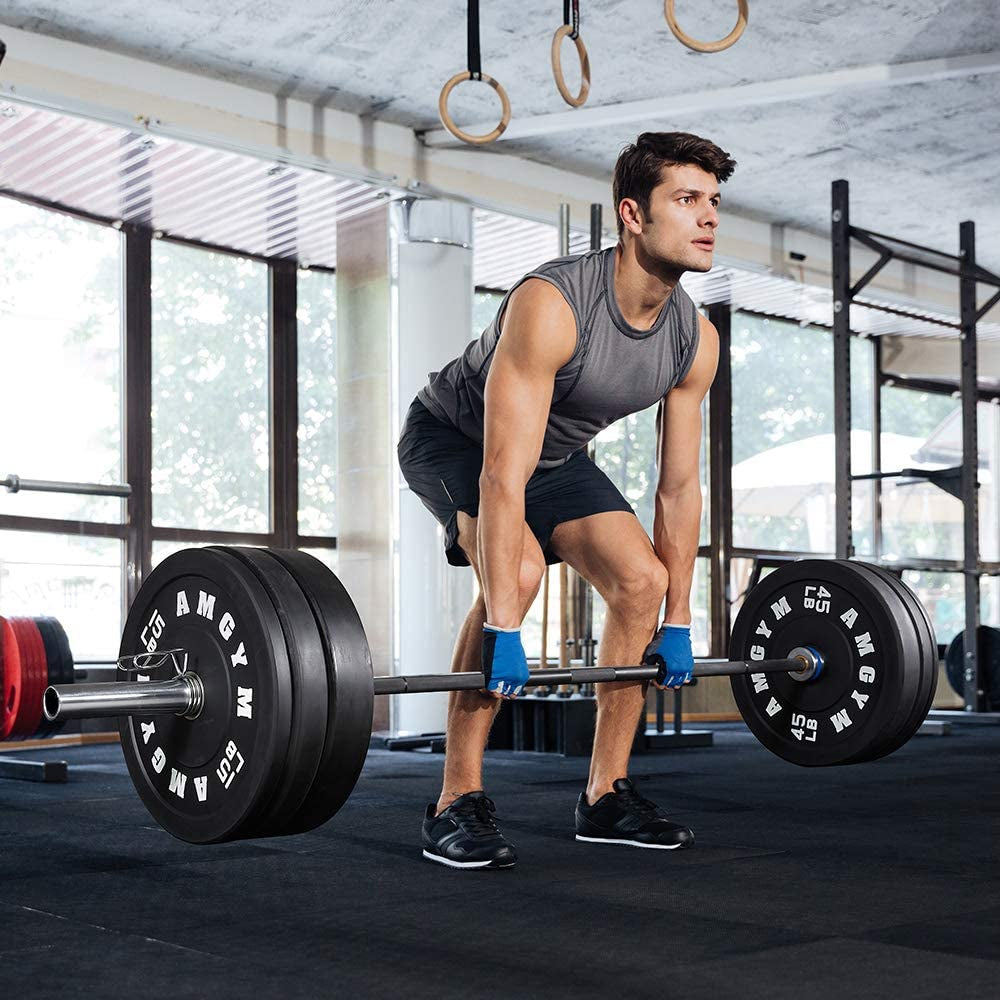 LB Bumper Plates Olympic Steel Insert Weight Plates