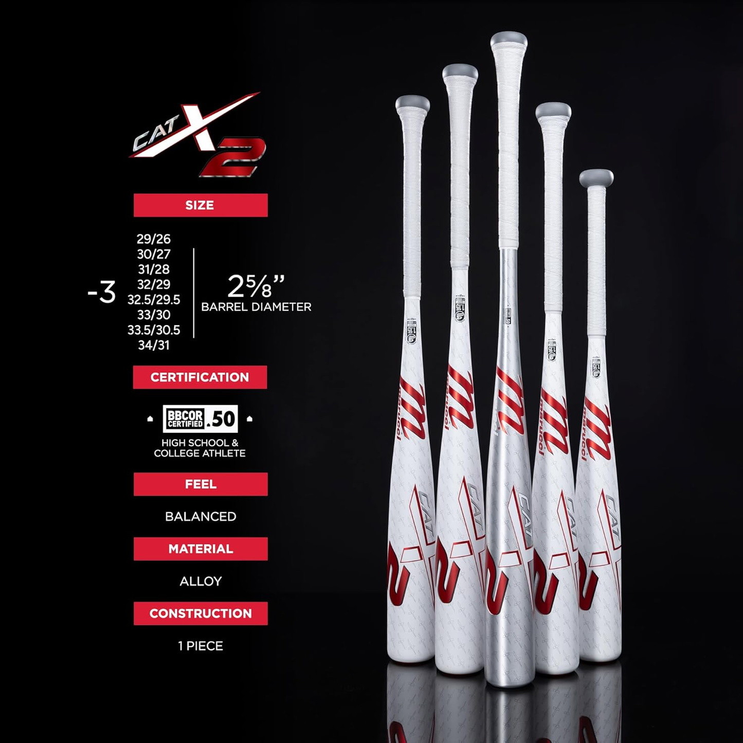 CATX2 BBCOR Certified Baseball Bat