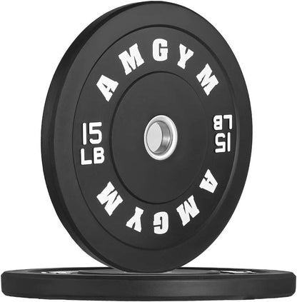 LB Bumper Plates Olympic Steel Insert Weight Plates
