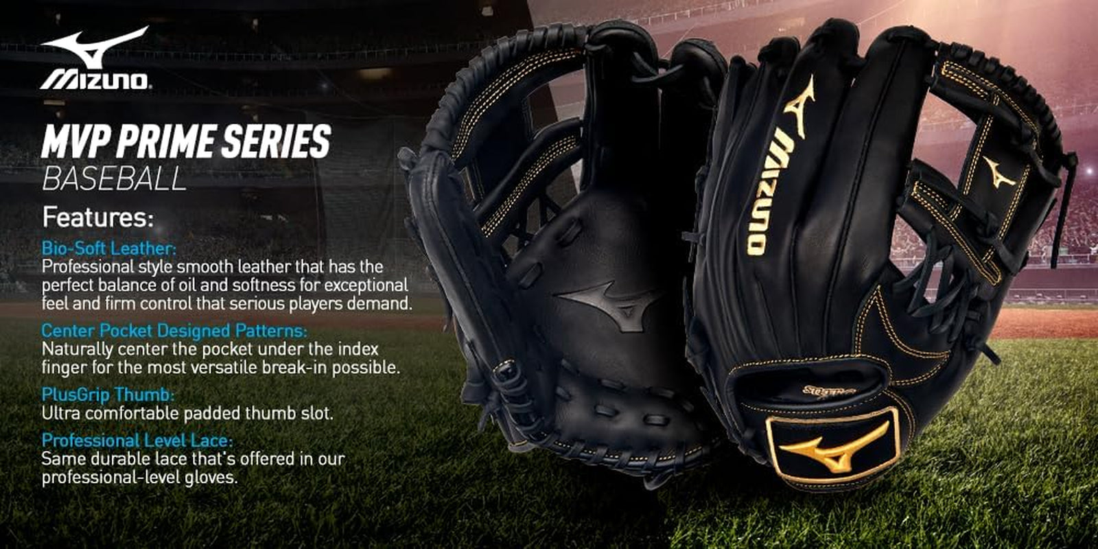 MVP Prime Leather Baseball Glove